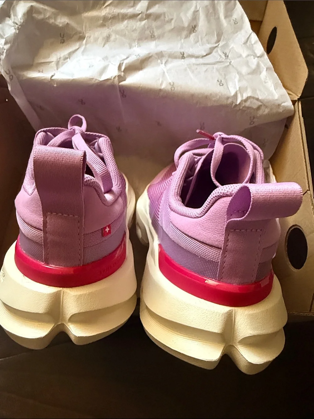 On Running Women's Lavender Athletic Sneakers